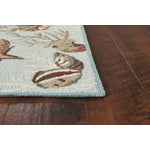 Scorpio X Area Rug - 7'6" x 9'6" - Blue