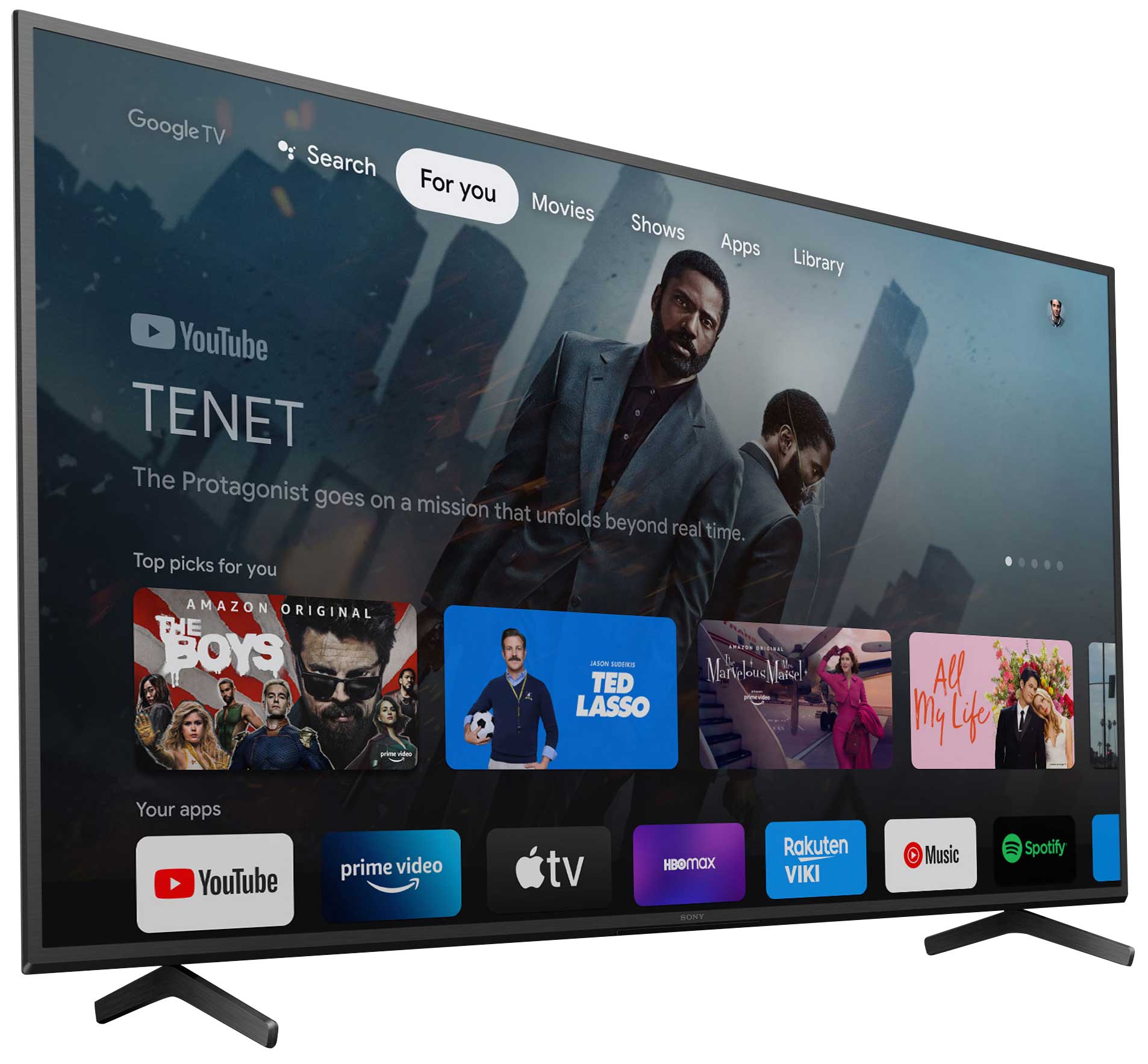 SONY 65" 4K HDR LED Google TV - KD65X75K