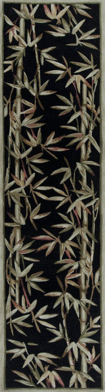 Syracuse IX Runner Area Rug - 2'6" x 10' - Black