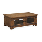 London Lift-Top Coffee Table - Natural Pine