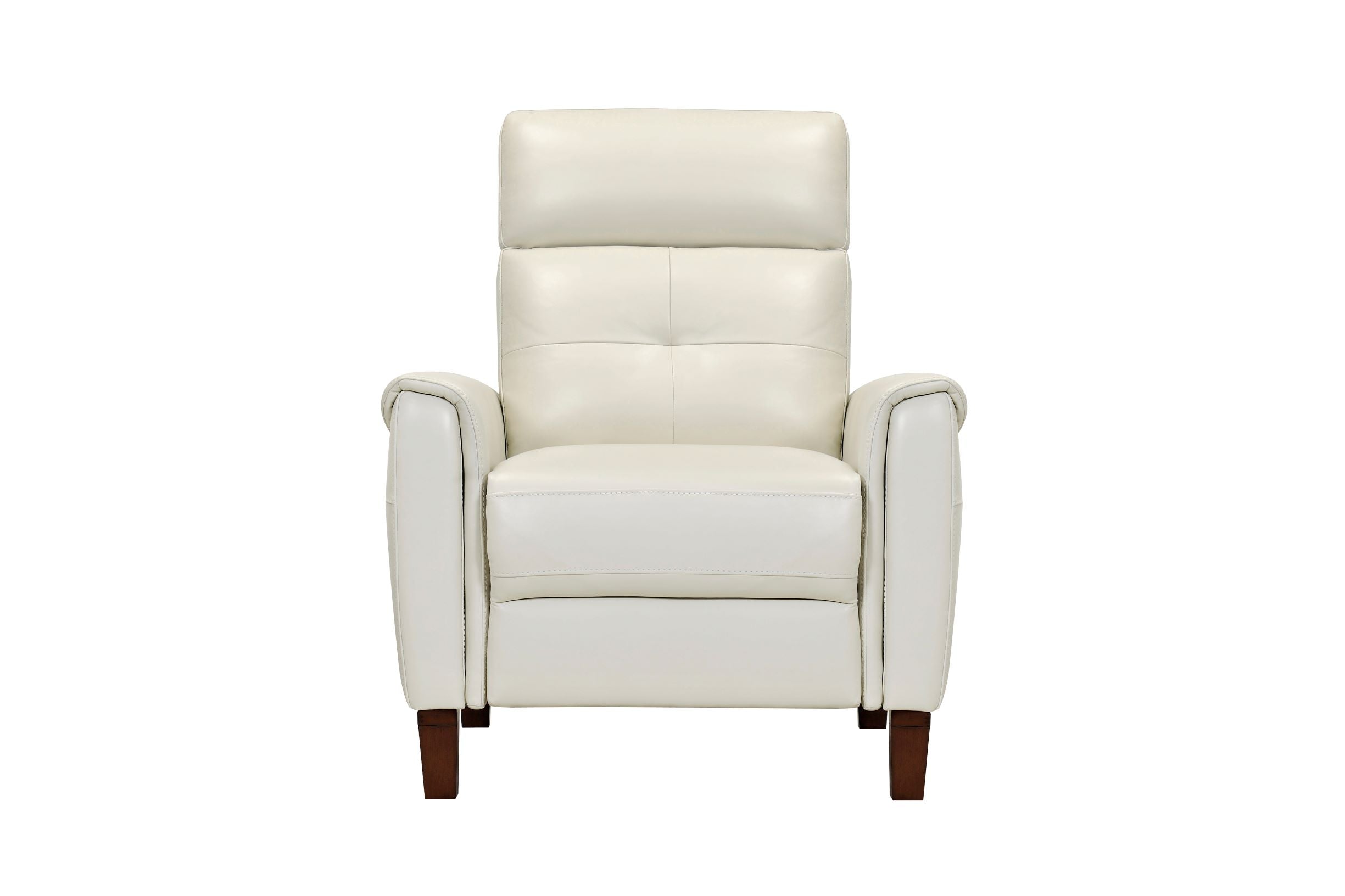 Mayne Leather Recliner - Ivory