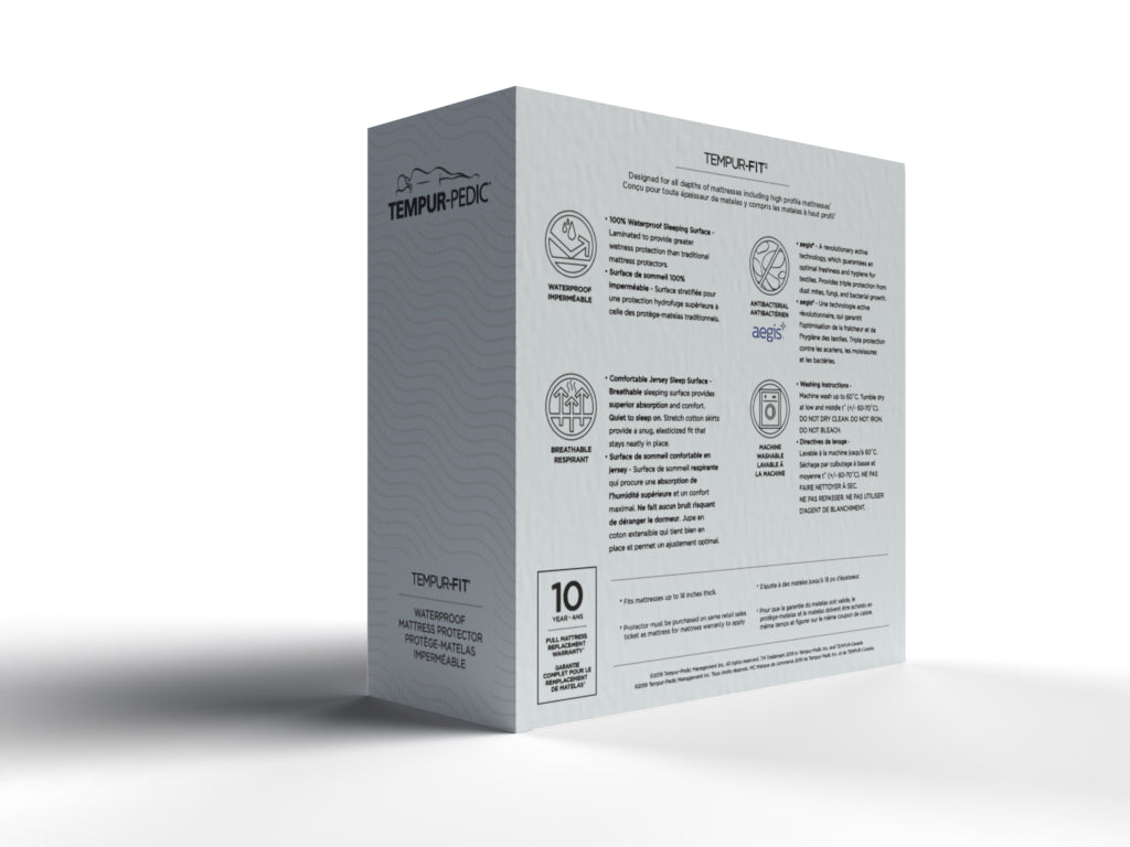 TEMPUR-Fit Twin Waterproof Mattress Protector