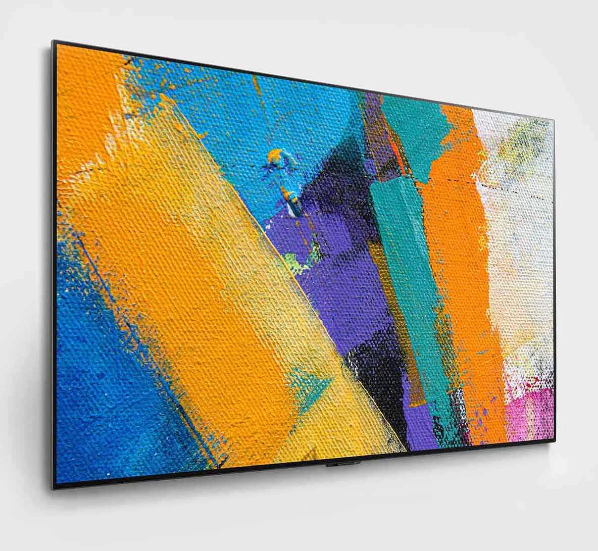 LG 55" GX OLED 4K Gallery Design Smart TV with Thin Q AI and Alpha 9 Gen 3 Intelligent Processor - OLED55GX