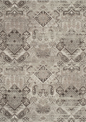 Terra Classic 5'3" X 7'7" Outdoor Area Rug - Cream, Taupe and Brown