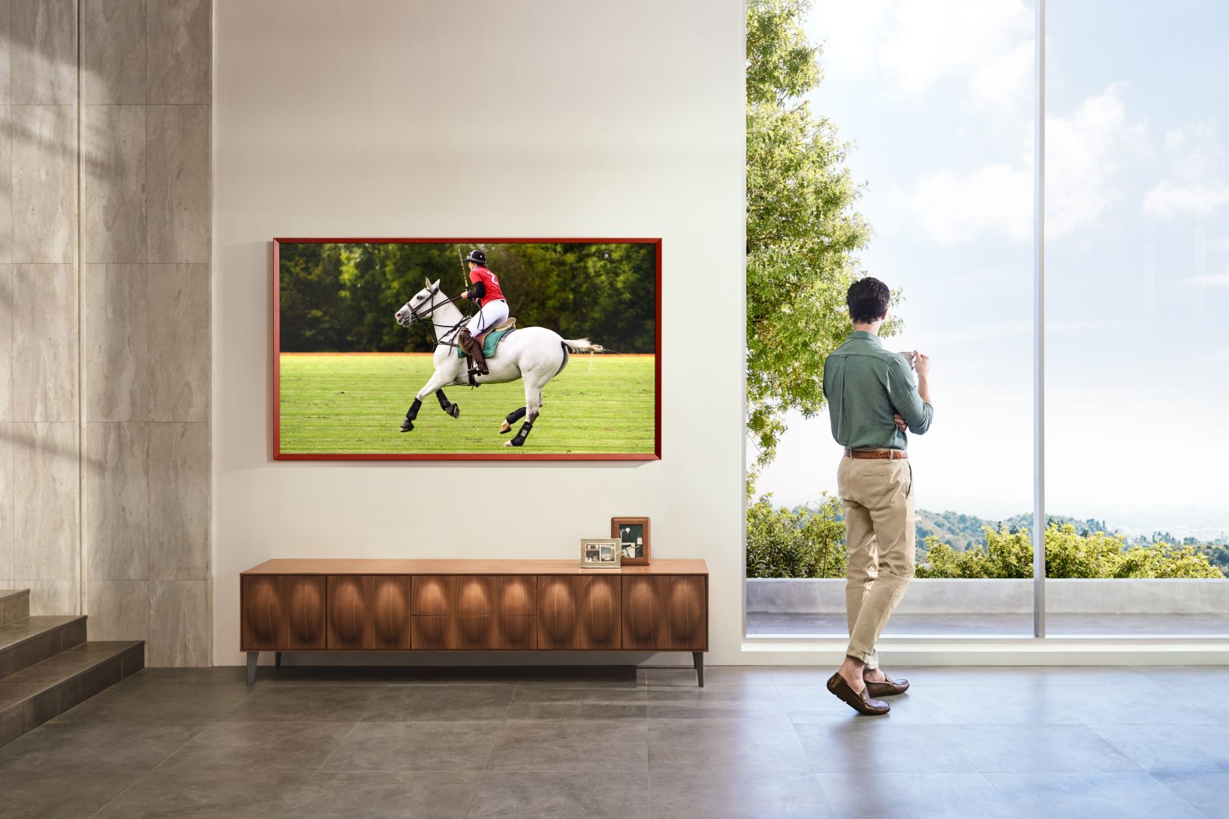Samsung 75" The Frame 4K UHD QLED Smart TV - QN75LS03AAFXZC