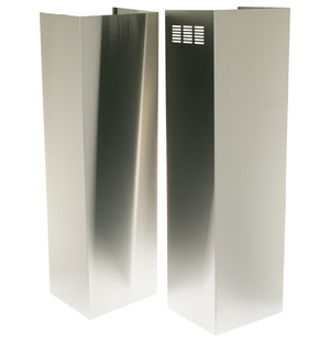 Café Stainless Steel 14' Ceiling Duct Cover Kit - UX14DC9SLSS