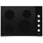 Whirlpool Stainless Steel 30" Electric Cooktop - WCE55US0HS