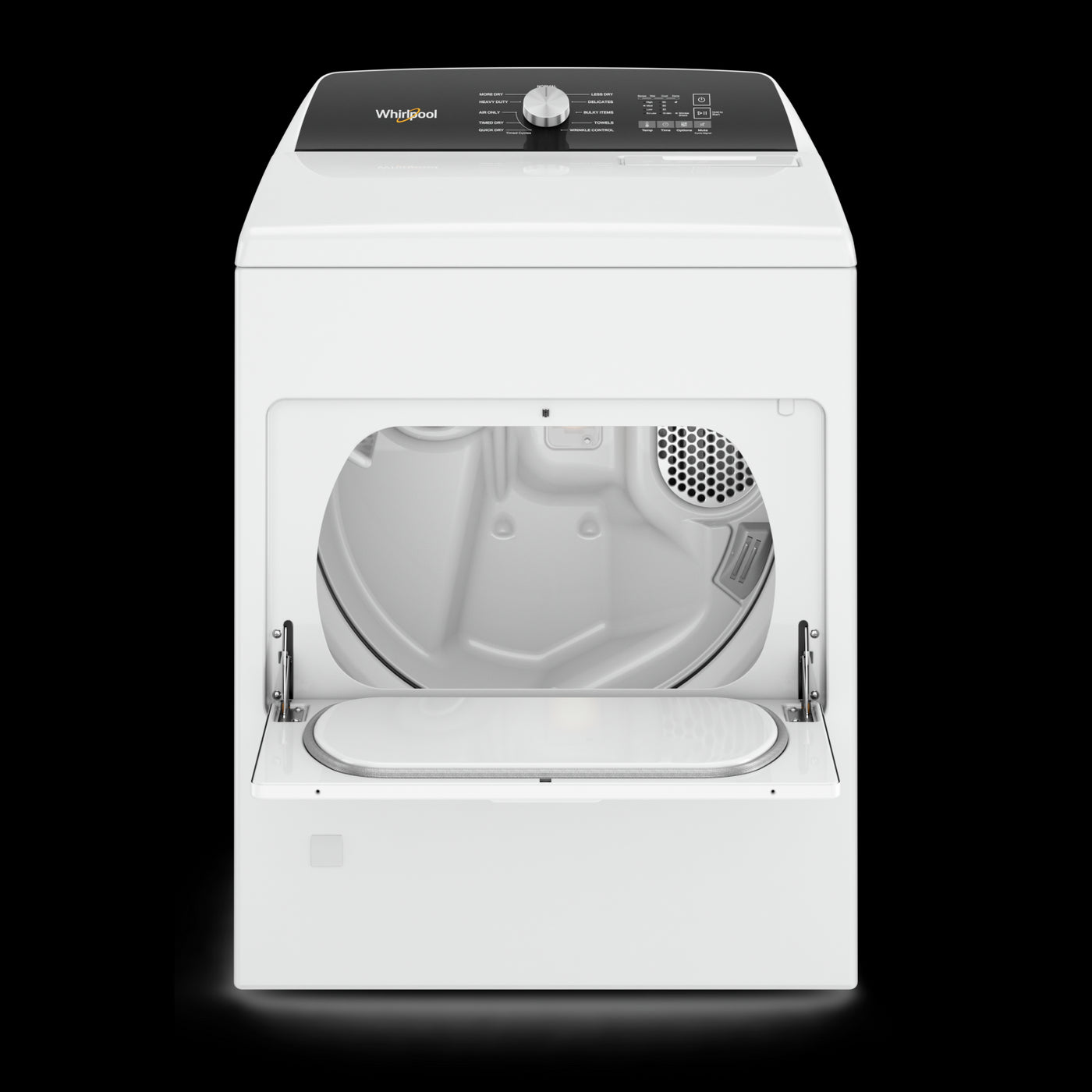 Whirlpool White Gas Dryer with Moisture Sensing (7.0 Cu.Ft) - WGD5010LW
