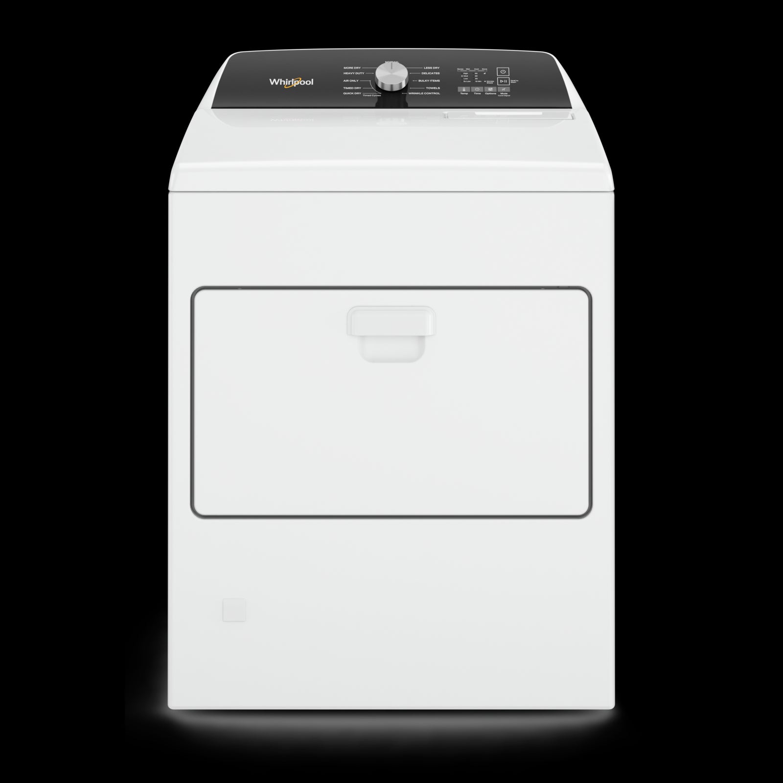 Whirlpool White Gas Dryer with Moisture Sensing (7.0 Cu.Ft) - WGD5010LW