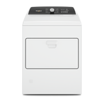 Whirlpool White Gas Dryer with Moisture Sensing (7.0 Cu.Ft) - WGD5010LW