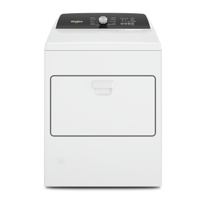 Whirlpool White Gas Dryer with Moisture Sensing (7.0 Cu.Ft) - WGD5010LW