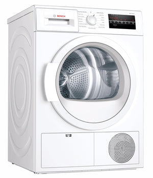 Bosch White 24" 300 Series Condensate Dryer (4.0 Cu.Ft) - WTG86403UC