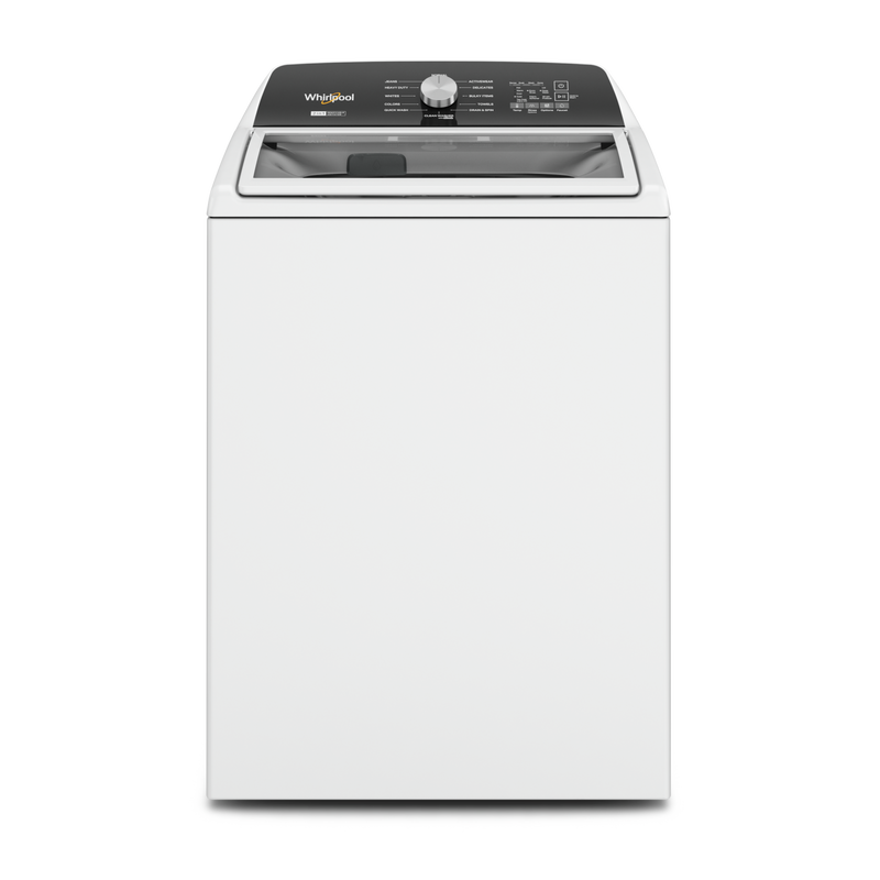 Whirlpool White Top Load Washer with Removable Agitator (5.4 Cu Ft