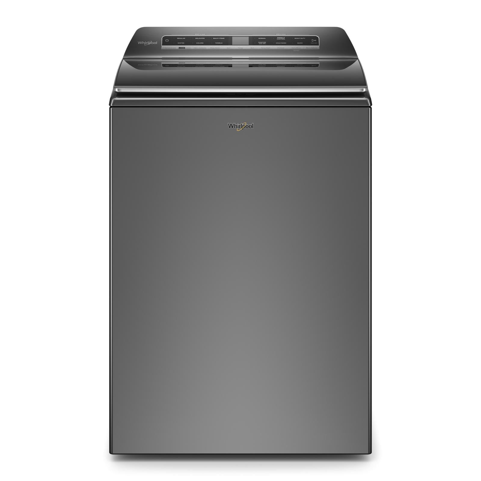 Whirlpool Chrome Shadow Top Load Washer with 2 in 1 Removeable Agitator (6.0 Cu Ft) - WTW8127LC