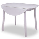 Winter Dining Table with Drop Leaf - Antique White