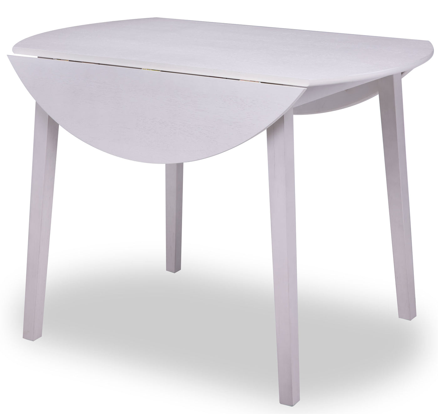 Winter Dining Table with Drop Leaf - Antique White