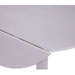 Winter Dining Table with Drop Leaf - Antique White
