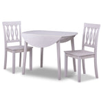 Winter 3-Piece Drop Leaf Dining Set - Antique White