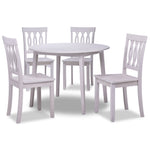 Winter 5-Piece Drop Leaf Dining Set - Antique White