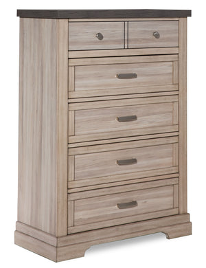 Woodland Chest - Grey, Weathered Beige