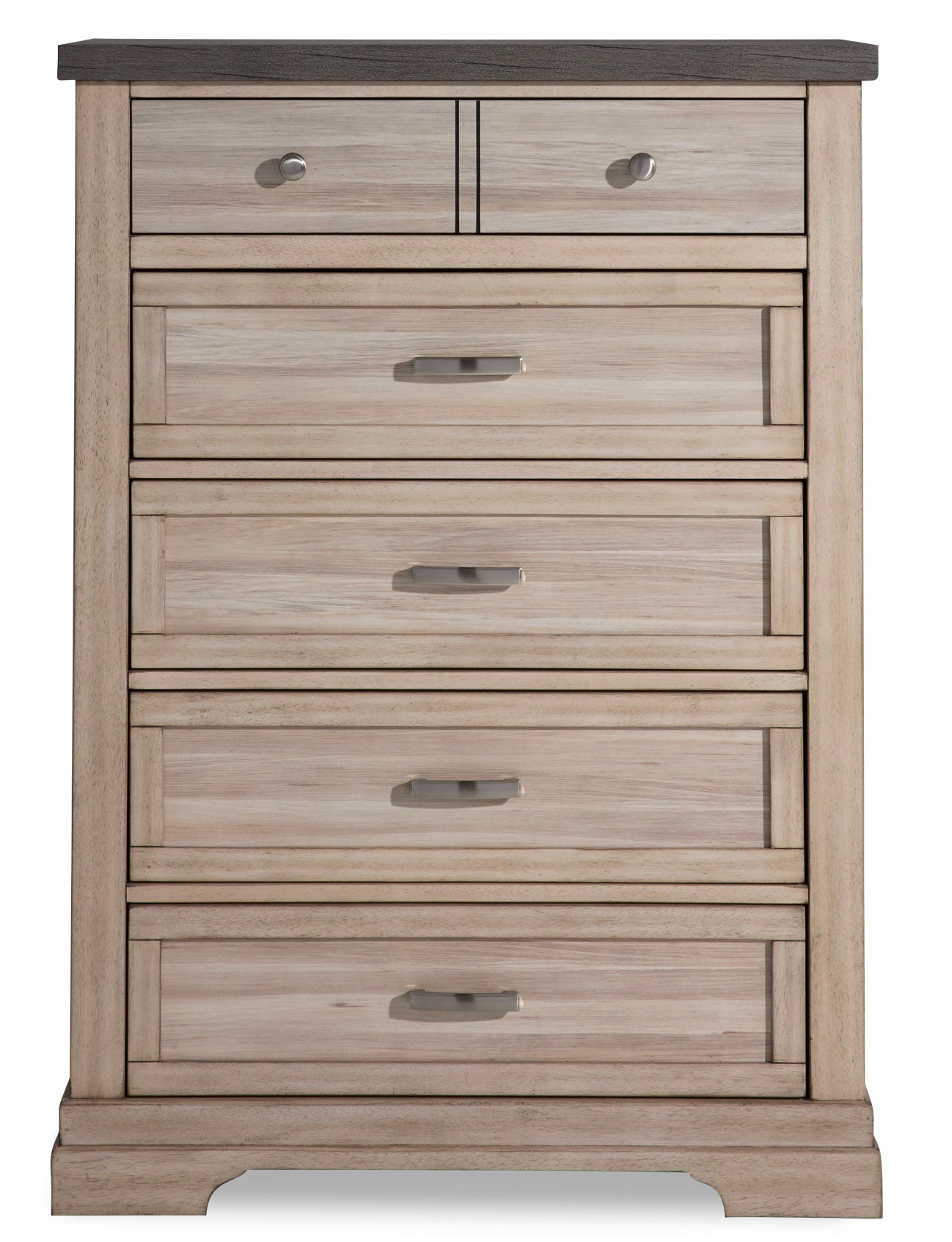 Woodland Chest - Grey, Weathered Beige