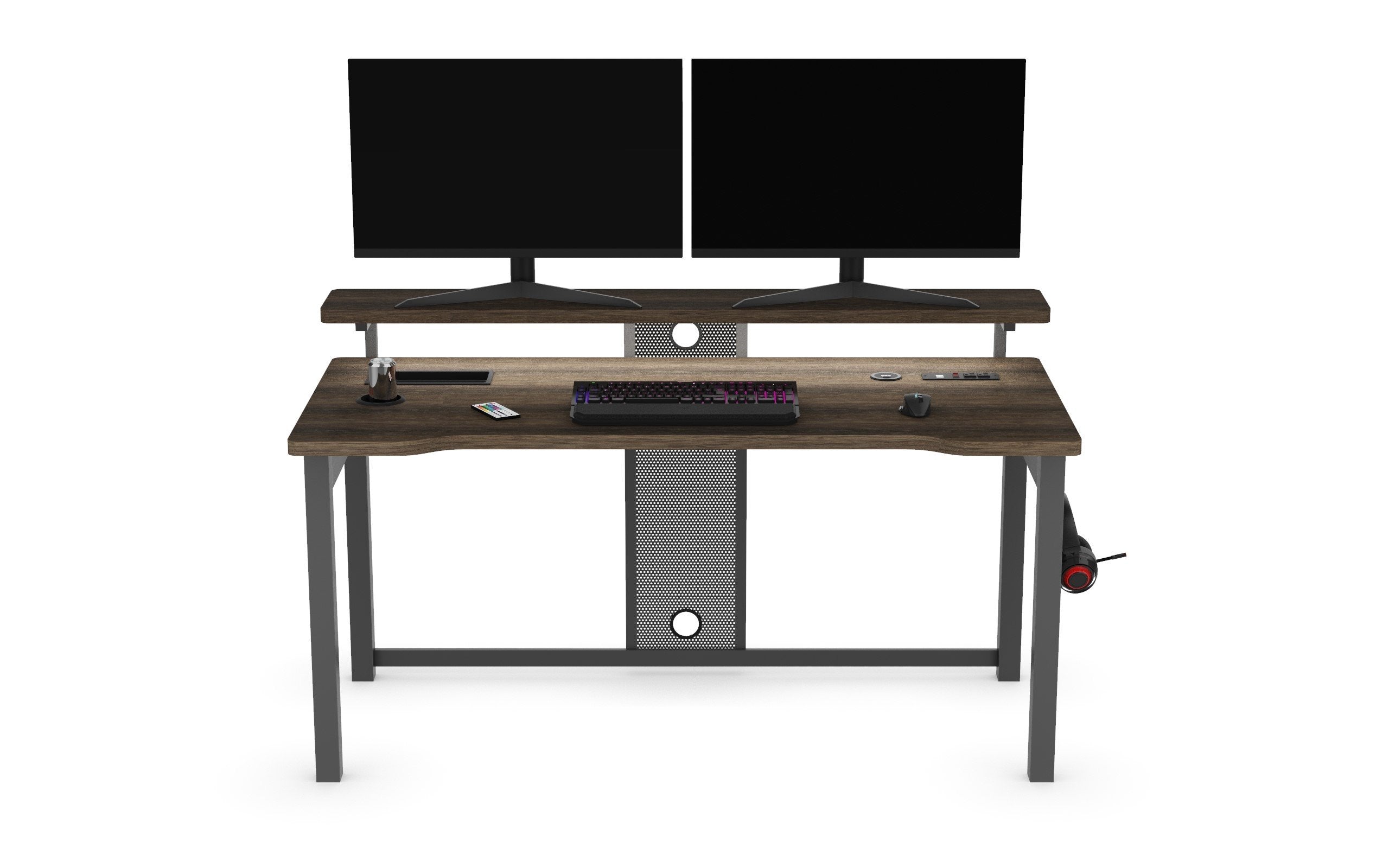 Wyden Desk - Rustic Brown
