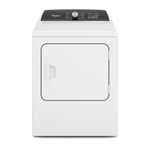 Whirlpool White Electric Dryer with Moisture Sensing (7.0 Cu.Ft) - YWED5010LW