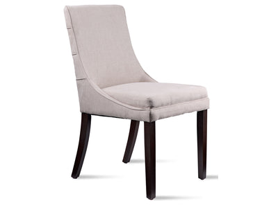 Zyer Dining Chair - Beige, Merlot