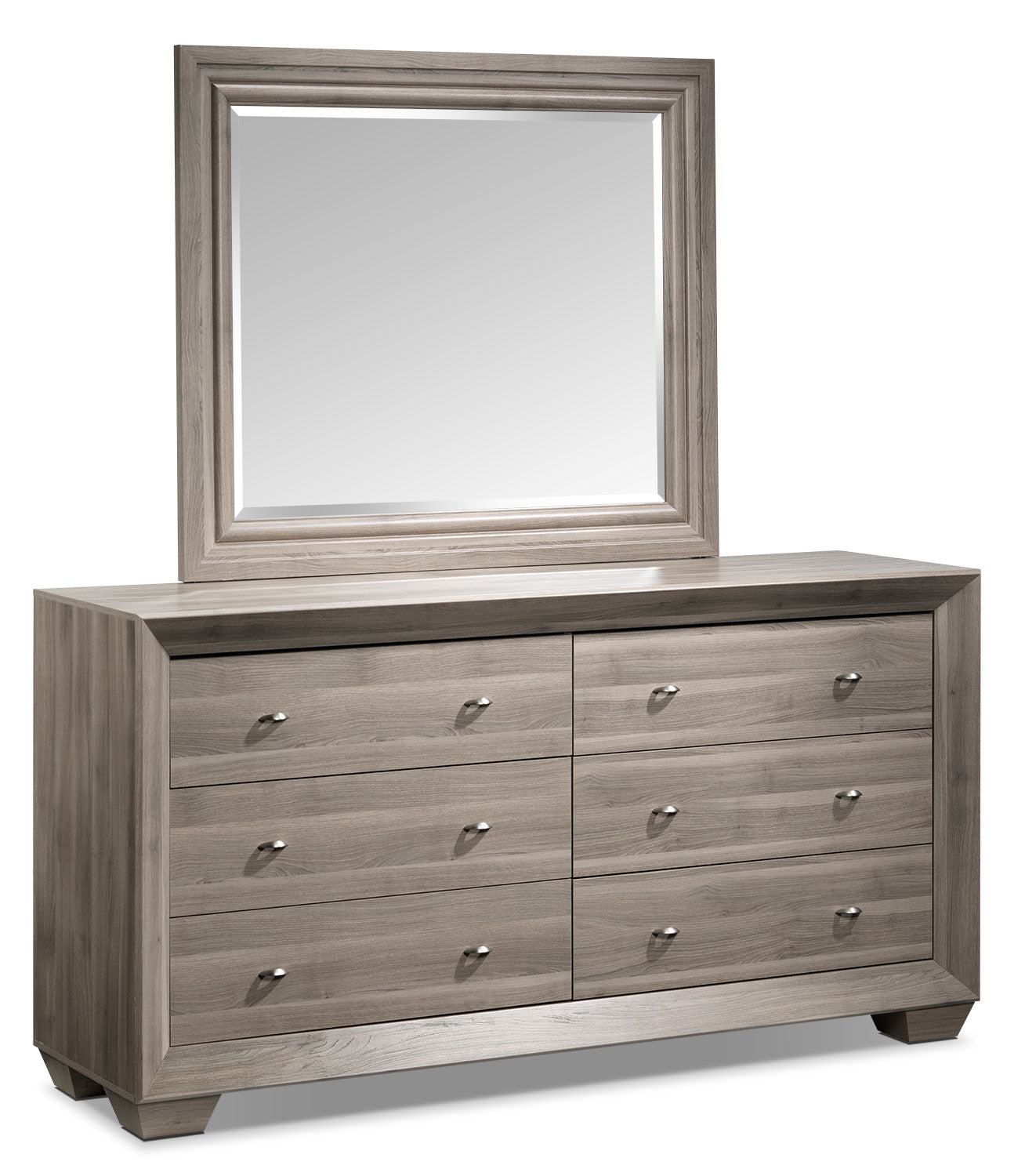 Franklin Mirror - Taupe