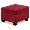 Fava Ottoman - Red