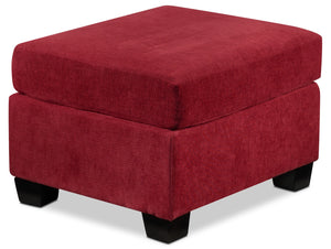 Fava Ottoman - Red