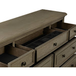 Antigo Dresser - Wire-Brushed Grey