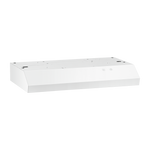 Whirlpool White 30" 270 CFM Range Hood with Dishwasher-Safe Grease Filter - WVU17UC0JW