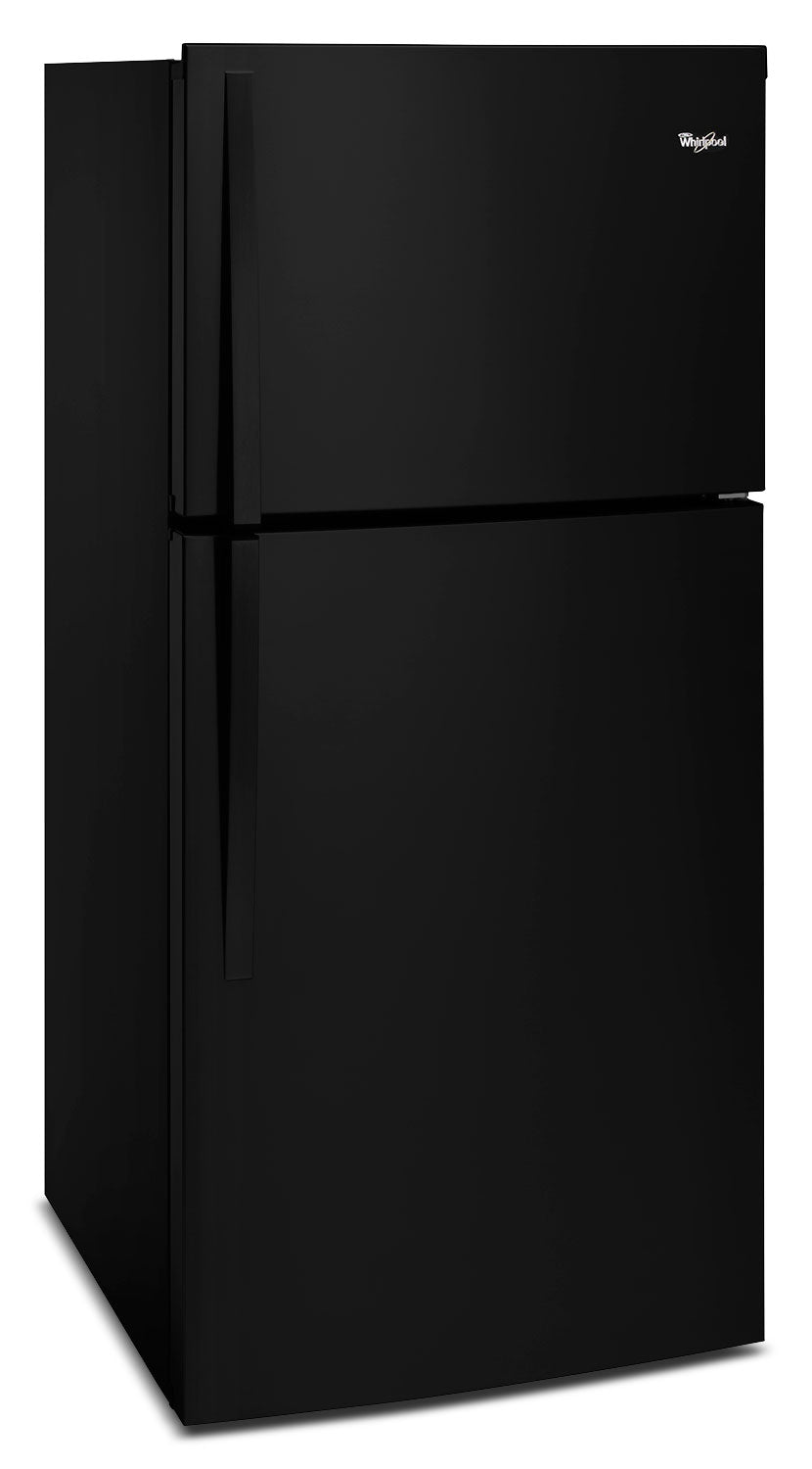 Whirlpool 30" 19.2 Cu. Ft. Black Top-Freezer Refrigerator - WRT519SZDB