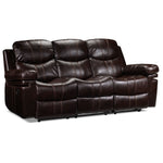 Barcelona II Reclining Sofa - Dark Brown