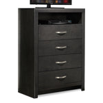 Dessy Media Chest - Charcoal