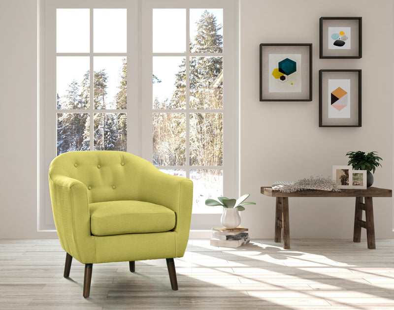 Zia Accent Chair Green Leon's