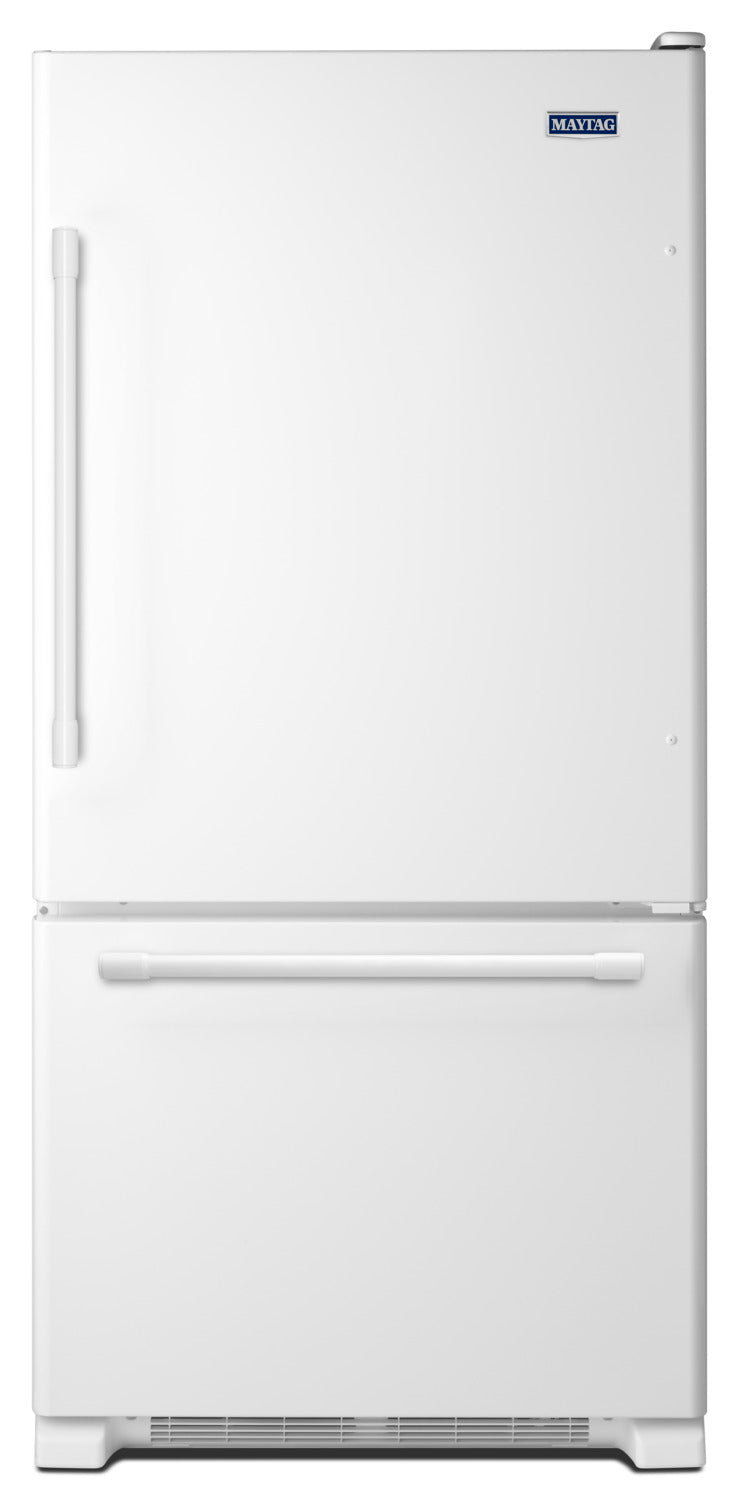 Maytag White Ice Bottom-Freezer Refrigerator (18.6 Cu. Ft.) - MBB1957FEW