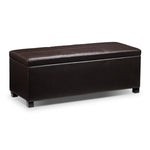 Paloma 3-Piece Ottoman - Chocolate