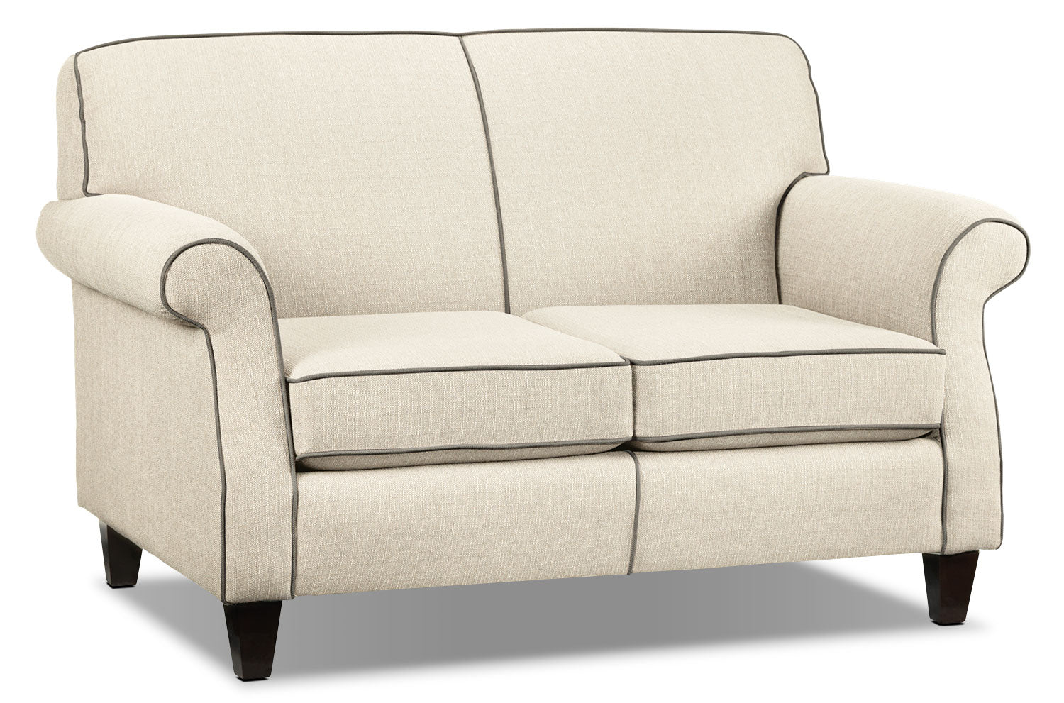 Aristo Loveseat - Ivory
