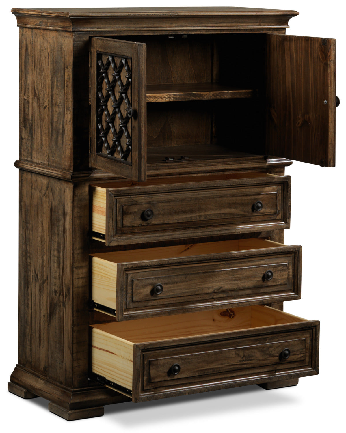 Monterry Chest - Brown Driftwood