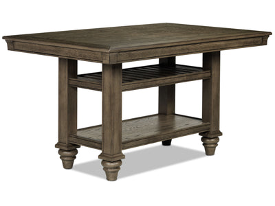 Bilboa Counter Height Dining Table - Roasted Oak