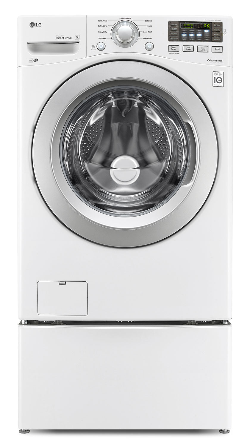 LG Appliances White Front-Load Washer (5.2 Cu. Ft. IEC) - WM3270CW