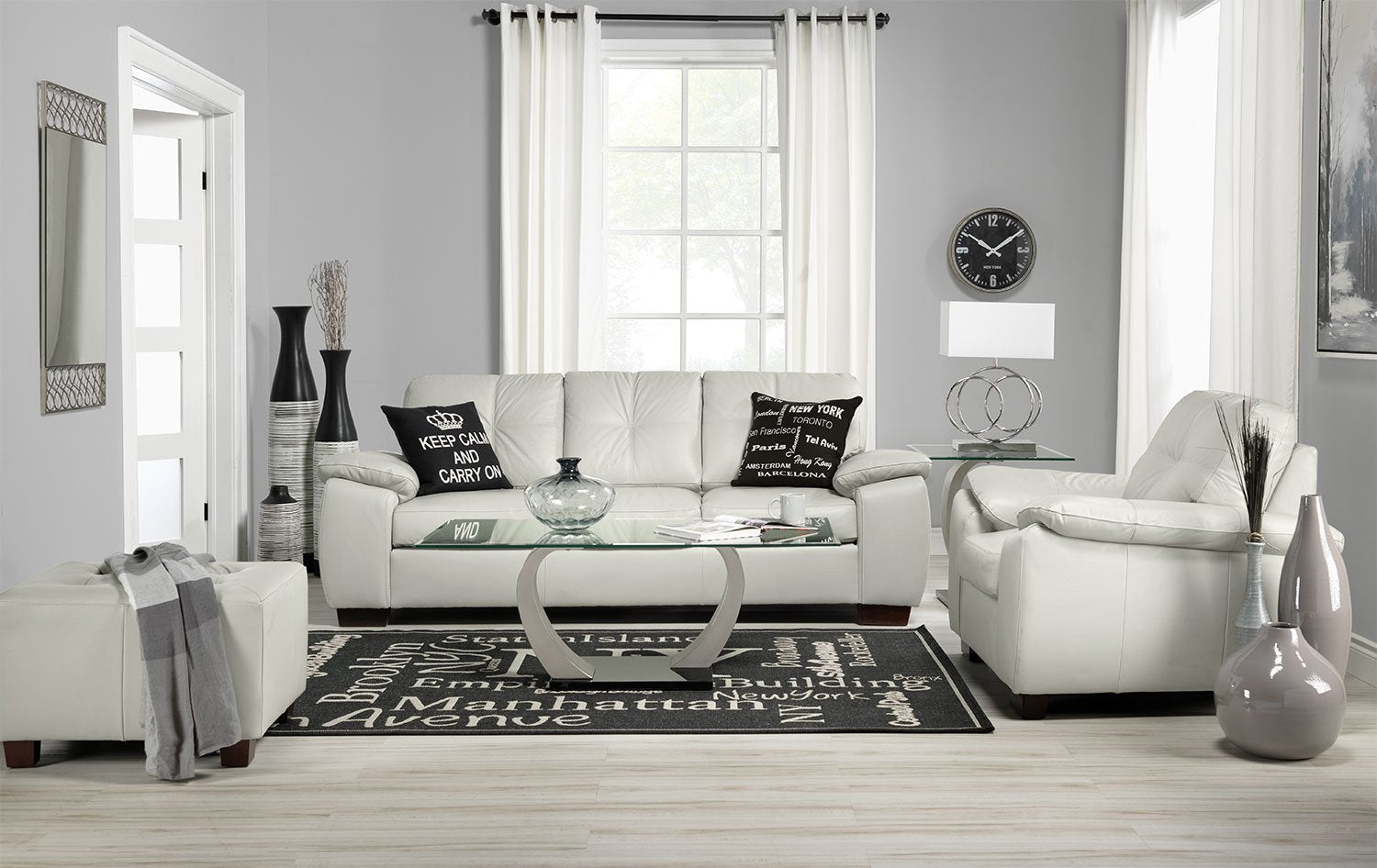 Naples Chair - Smoke