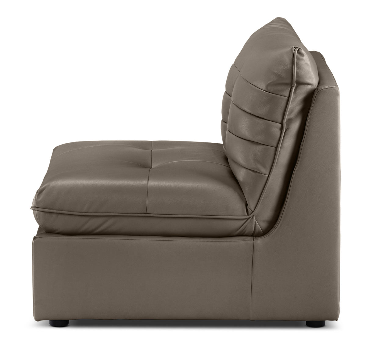 Cortina Armless Chair - Dark Grey