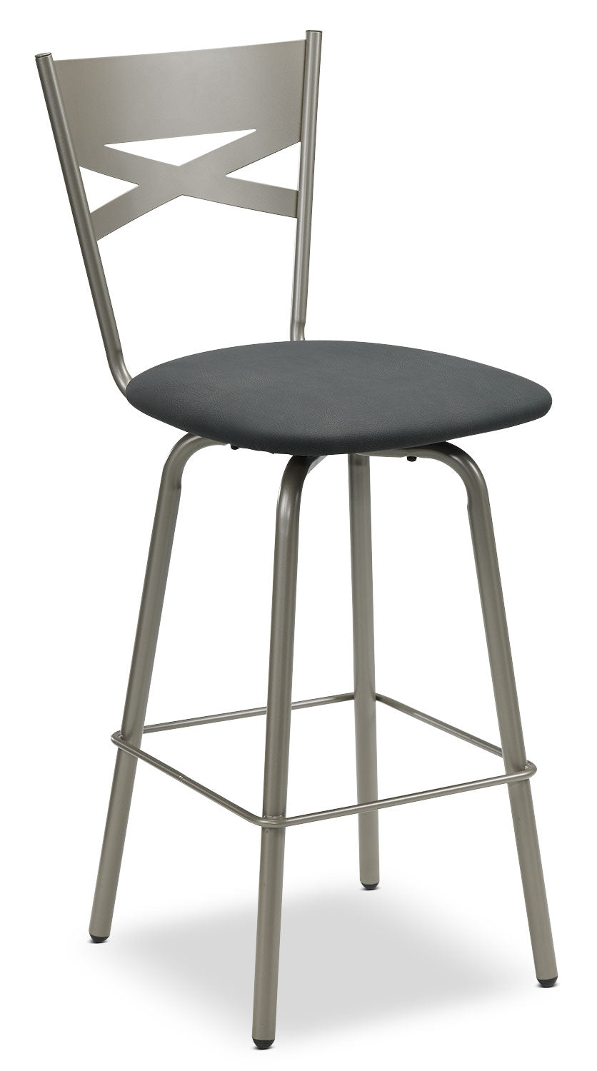 Lotus Swivel Barstool - Bronze