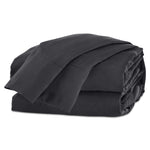 Acadia Twin Sheet Set - Dark Grey