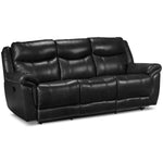 Triste Reclining Sofa - Black