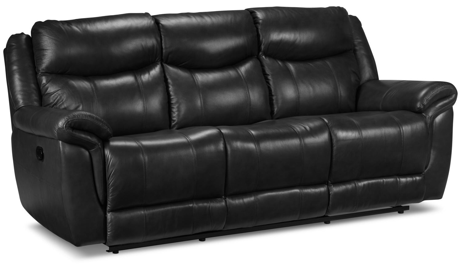 Triste Reclining Sofa - Black