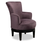 Justine Accent Chair - Plum